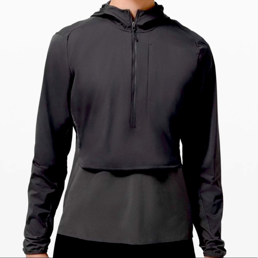 Lululemon fuel the track 1/2 zip jacket